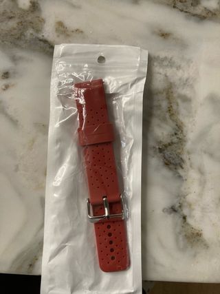 Correa Reloj POLAR pacer color rojo