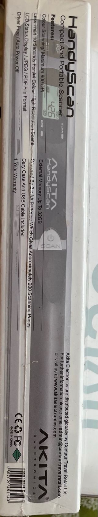 Scanner portatile AKITA Handyscan