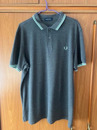 Polos Fred Perry gris 