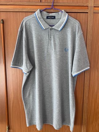 Polos Fred Perry gris 