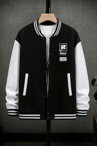 Giacca bomber bicolore