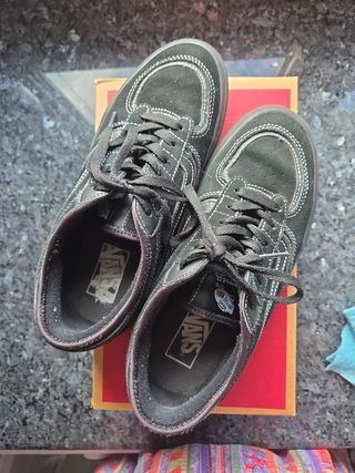 Zapatillas Vans Rowley Clásicas Negras Talla 39 