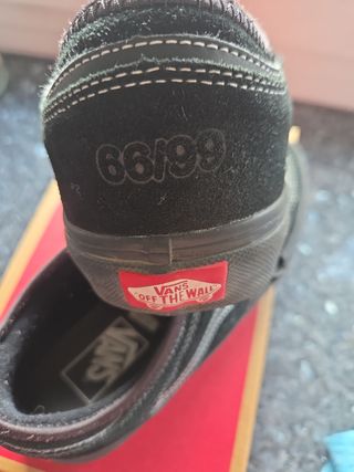 Zapatillas Vans Rowley Clásicas Negras Talla 39 