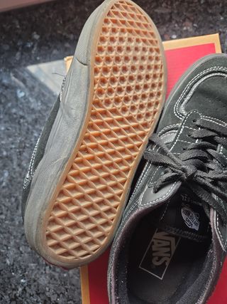 Zapatillas Vans Rowley Clásicas Negras Talla 39 