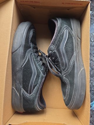 Zapatillas Vans Rowley Clásicas Negras Talla 39 