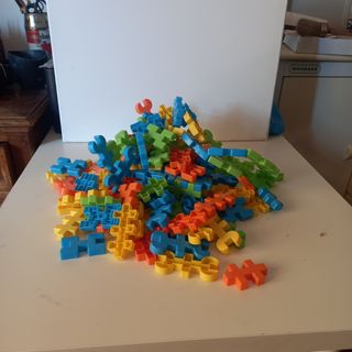 Costruzioni bambini pezzi grandi colorate