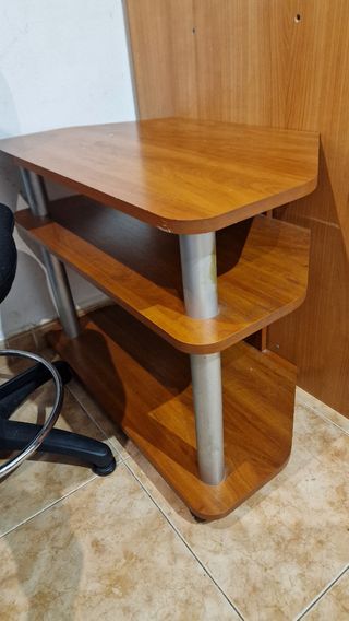 Mueble TV madera y metal