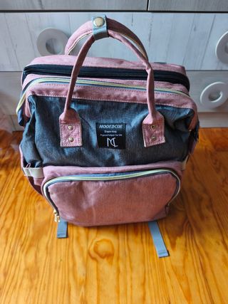 Mochila Pañalera Bebé Carro Paseo