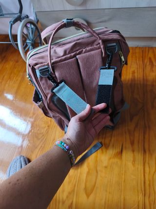 Mochila Pañalera Bebé Carro Paseo