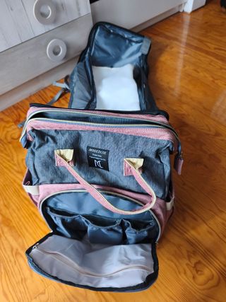 Mochila Pañalera Bebé Carro Paseo