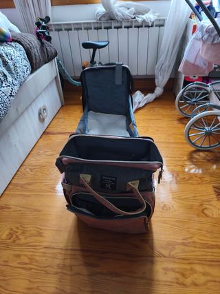 Mochila Pañalera Bebé Carro Paseo