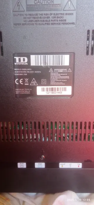 TV TD Systems 40 Smart TV - Se quedó colgada