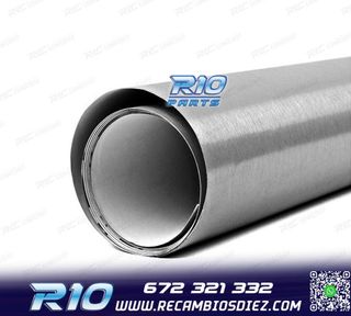 VINILO ADHESIVO ALUMINIO CEPILLADO