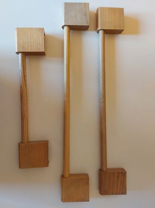 Kit portasciugamani legno bagno