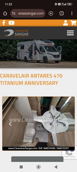 Caravana Caravelair Antares 470