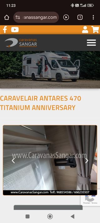 Caravana Caravelair Antares 470