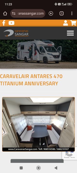 Caravana Caravelair Antares 470