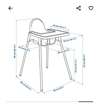 Trona IKEA Blanca