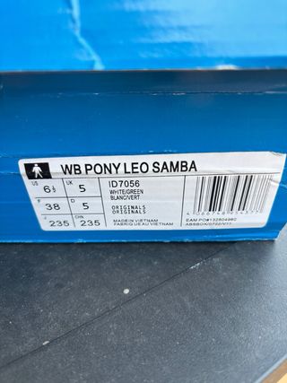Adidas Bambas Deportivas Beige y Verde