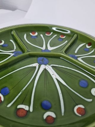 Piatto ceramica vintage Made in Italy