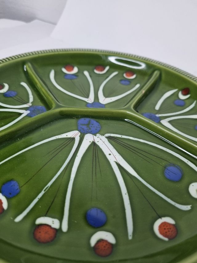 Piatto ceramica vintage Made in Italy