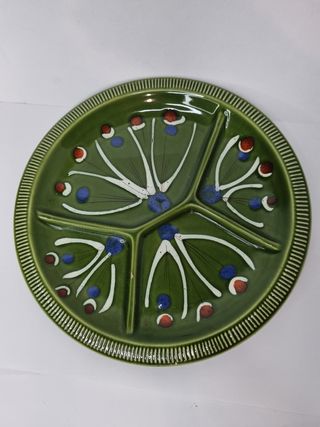 Piatto ceramica vintage Made in Italy