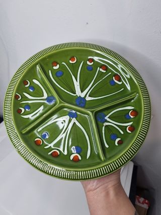 Piatto ceramica vintage Made in Italy