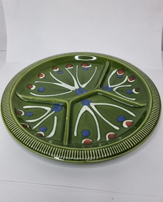 Piatto ceramica vintage Made in Italy