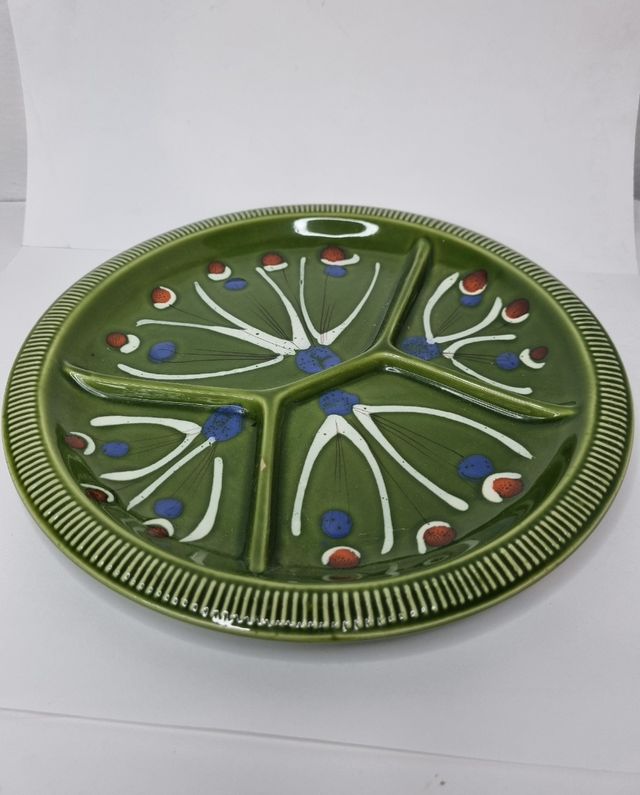 Piatto ceramica vintage Made in Italy