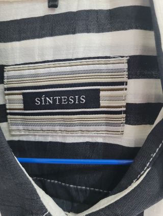 VESTIDO CAMISERO SÍNTESIS TALLA 46.