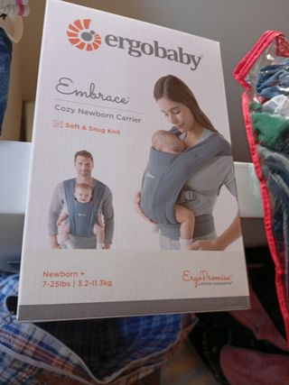 Mochila Ergobaby Embrace Recién Nacido