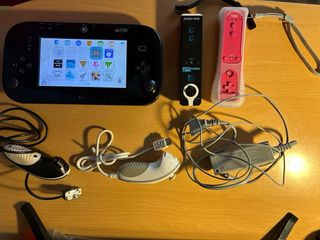 Nintendo Wii U Negra Completa