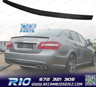 ALERON PESTAÑA MERCEDES CLASE E W212 10-16 LOOK AMG CARBO