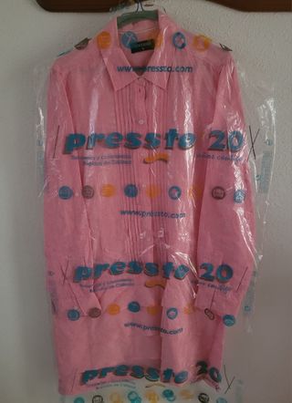 VESTIDO ROSA SÍNTESIS TALLA 46.
