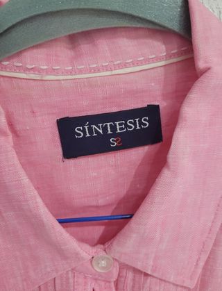 VESTIDO ROSA SÍNTESIS TALLA 46.