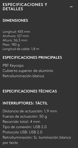 Teclado Logitech G413 SE