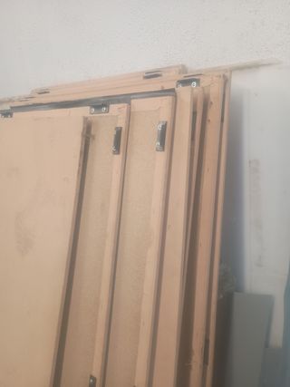 Madera nueva tapizada