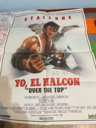 Cartel Cine Yo El Halcón Over The Top Stallone