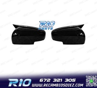CARCASAS ESPEJOS SUZUKI SWIFT 17- NEGRO BRILLO