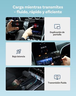 Adaptador CarPlay Ottocast Mirror Touch