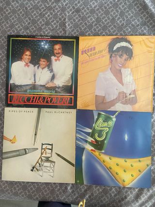 Lote Vinilos Pop Rock 80s 90s