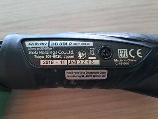 Taladro Atornillador HiKOKI 3.6V + Cargador
