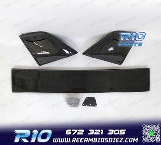 ALERÓN SPOILER MITSUBISHI LANCER EVO VIII IX CARBONO