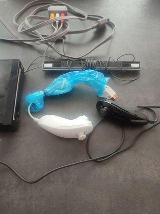 Nintendo Wii Negra + juegos