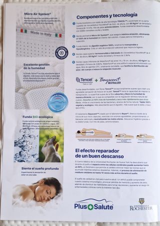 Colchón viscoelástico