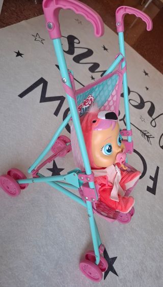 Carrito Bebé Llorón + Muñeco