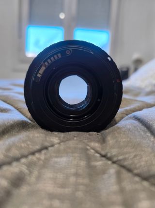 Objetivo Helios 44M + Adaptador EF/Sony E