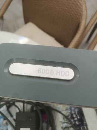 Xbox 360 60GB HDD Blanca