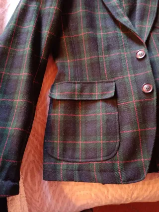 Abito Xagon Man quadri verde e rosso