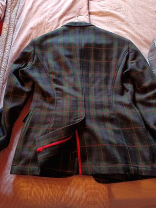 Abito Xagon Man quadri verde e rosso